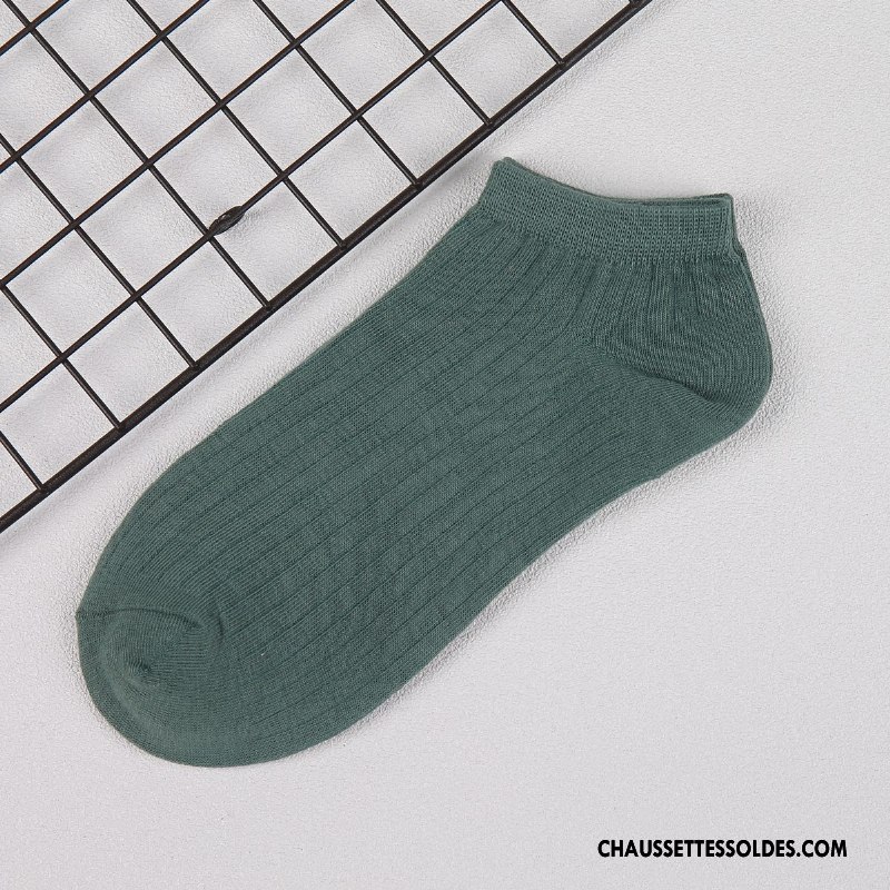 Chaussette Basse Femme Chaussette Basse Coupée Dragon 100% Coton Dame Le Nouveau Multicolore Vert Clair