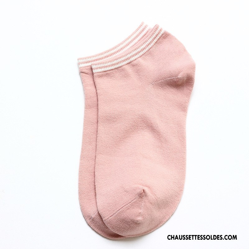 Chaussette Basse Femme Chaussette Basse Coupée Le Nouveau Coton Marron / Brun