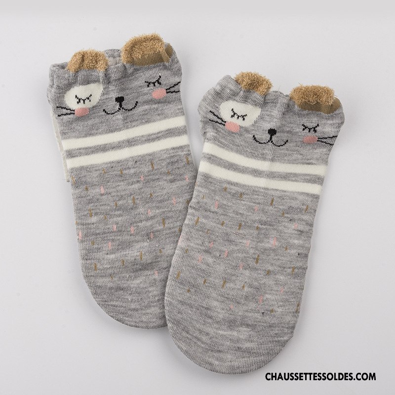 Chaussette Basse Femme Chaussette Basse Coupée Le Nouveau Rose
