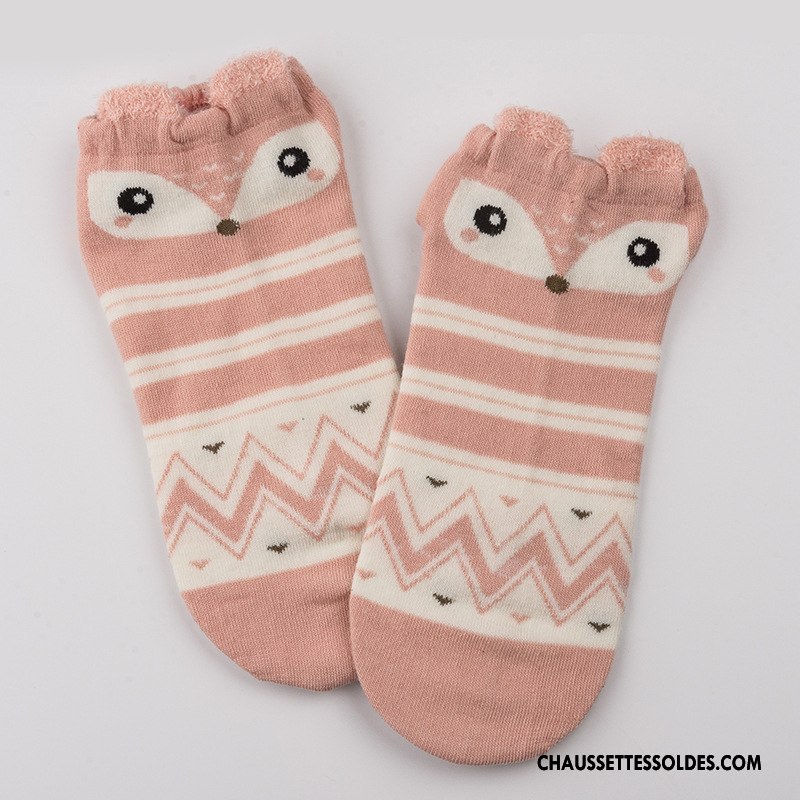 Chaussette Basse Femme Chaussette Basse Coupée Le Nouveau Rose