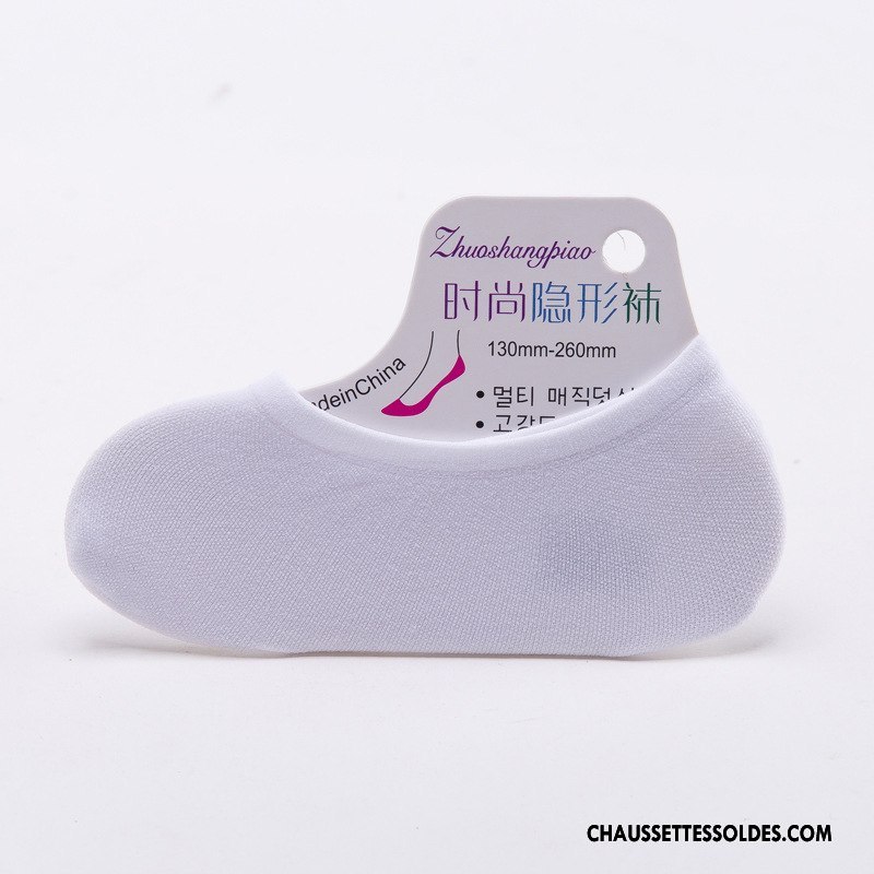 Chaussette Basse Femme Chaussette De Noël Velours Dame Silicone Antidérapant Respirant Couleurs De Bonbons Rose