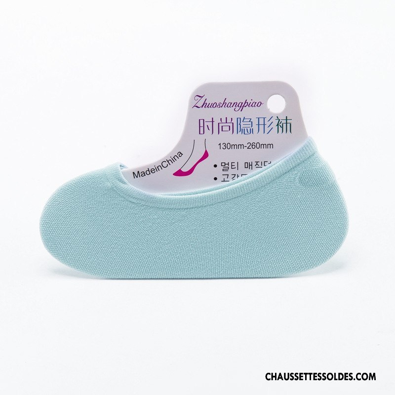 Chaussette Basse Femme Chaussette De Noël Velours Dame Silicone Antidérapant Respirant Couleurs De Bonbons Rose