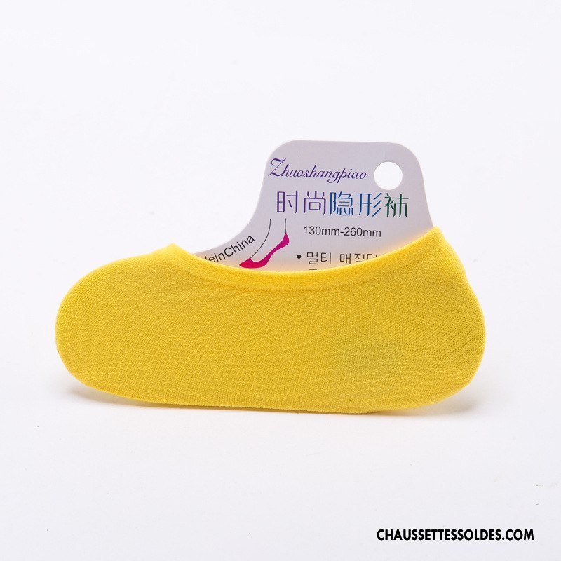 Chaussette Basse Femme Chaussette De Noël Velours Dame Silicone Antidérapant Respirant Couleurs De Bonbons Rose
