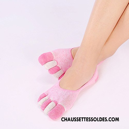 Chaussette Basse Femme Coton Bio Silicone Antidérapant Invisible Le Nouveau Chaussette Basse Coupée Bleu Clair
