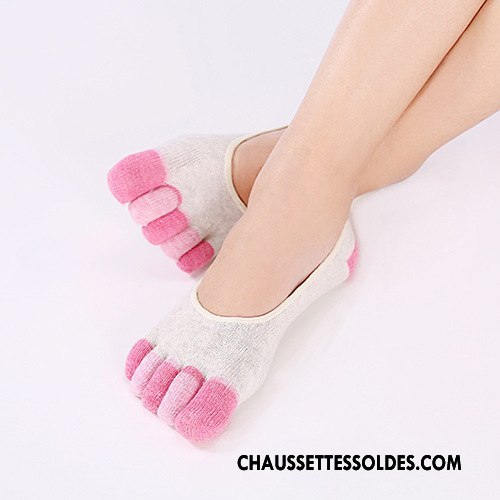 Chaussette Basse Femme Coton Bio Silicone Antidérapant Invisible Le Nouveau Chaussette Basse Coupée Bleu Clair