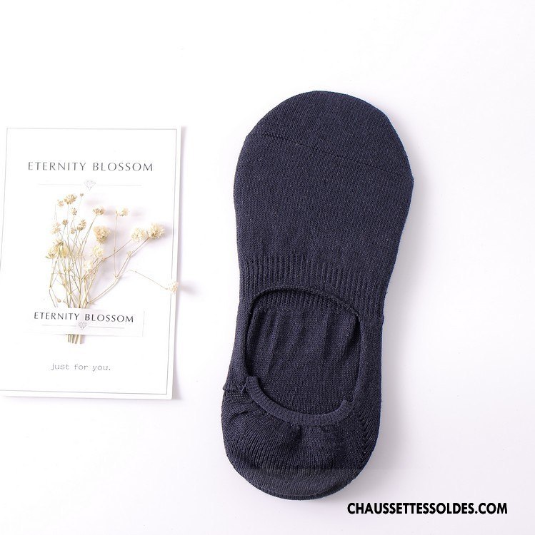 Chaussette Basse Femme Dame Chaussette Basse Coupée Anti-off Été Le Nouveau Manuel Rose