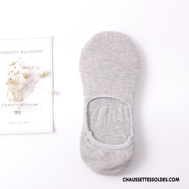 Chaussette Basse Femme Dame Chaussette Basse Coupée Anti-off Été Le Nouveau Manuel Rose