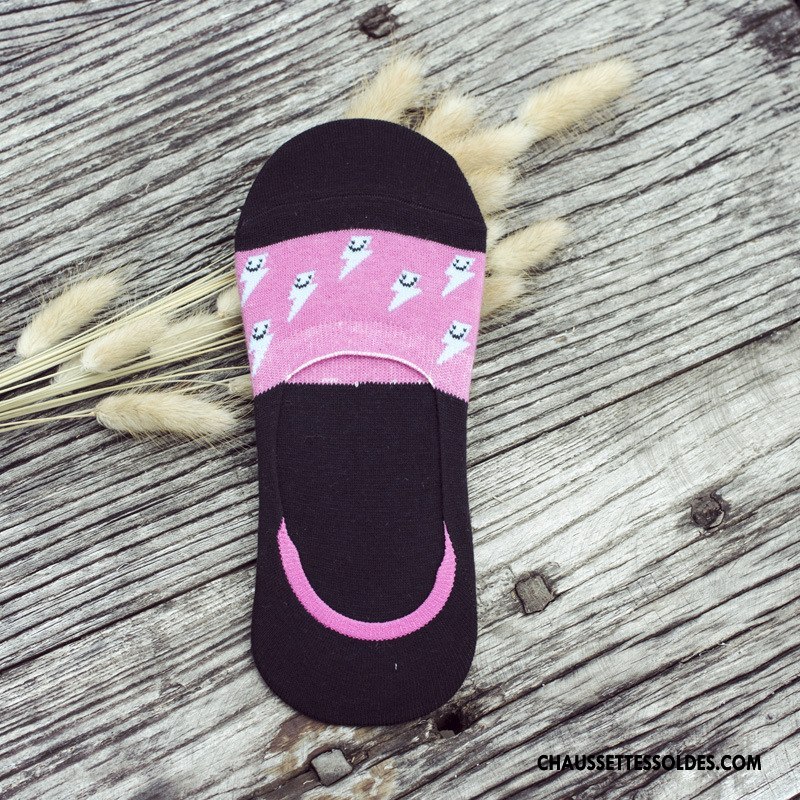 Chaussette Basse Femme Dame Invisible Chaussette Basse Coupée Chaussettes En Coton Le Nouveau Casual Couleurs De Bonbons Bleu
