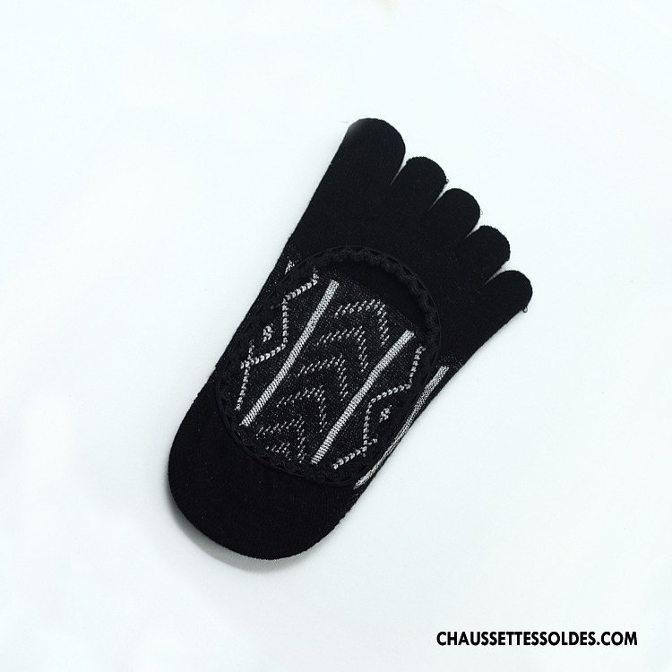 Chaussette Basse Femme Dame Invisible L'automne Été Printemps Antidérapant Blanc Or