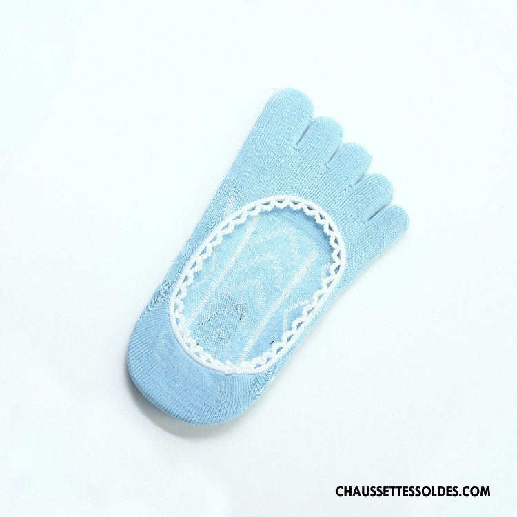 Chaussette Basse Femme Dame Invisible L'automne Été Printemps Antidérapant Blanc Or