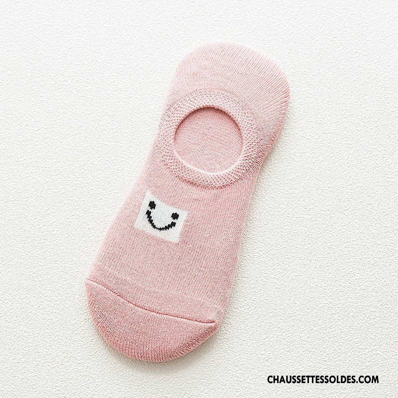 Chaussette Basse Femme Dame Plus De Velours Personnalité 100% Coton Lettre Nouvelles Arrivées Vert