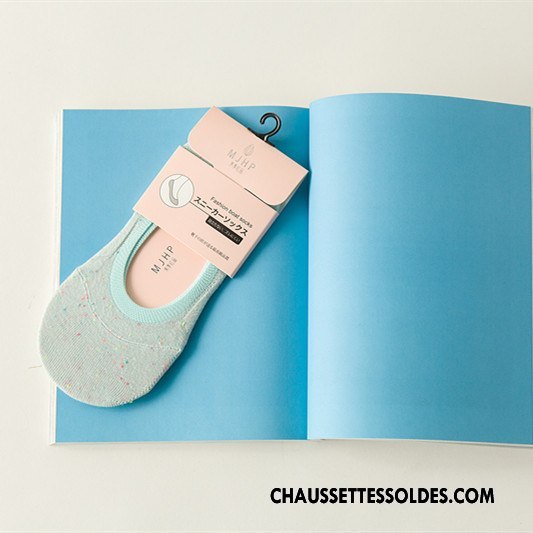 Chaussette Basse Femme Dame Été Style Chaud Silicone Kaki Yarn