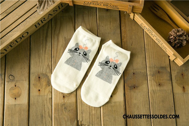 Chaussette Basse Femme Dessin Animé Chaussette Courte Le Nouveau Chaussette Basse Coupée Été Printemps