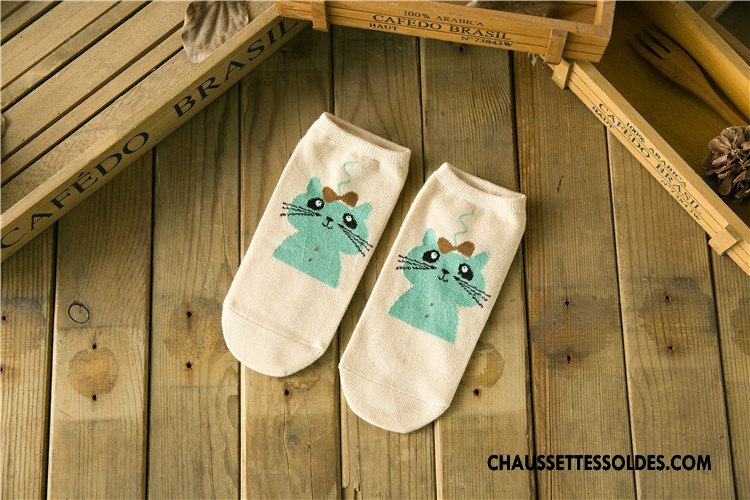 Chaussette Basse Femme Dessin Animé Chaussette Courte Le Nouveau Chaussette Basse Coupée Été Printemps