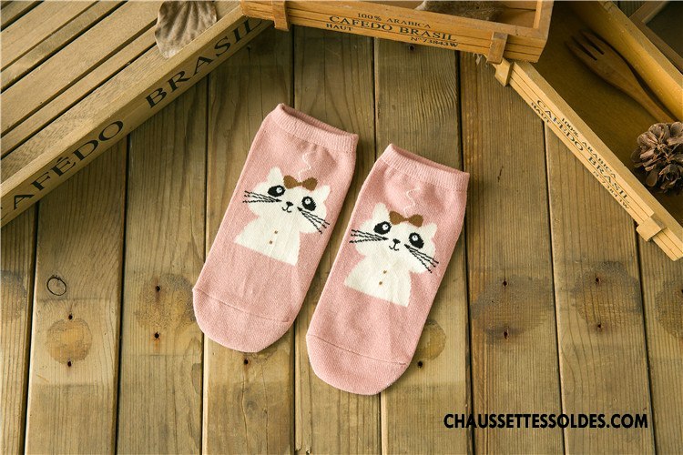 Chaussette Basse Femme Dessin Animé Chaussette Courte Le Nouveau Chaussette Basse Coupée Été Printemps