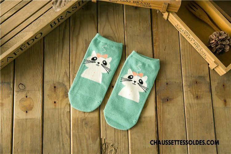 Chaussette Basse Femme Dessin Animé Chaussette Courte Le Nouveau Chaussette Basse Coupée Été Printemps