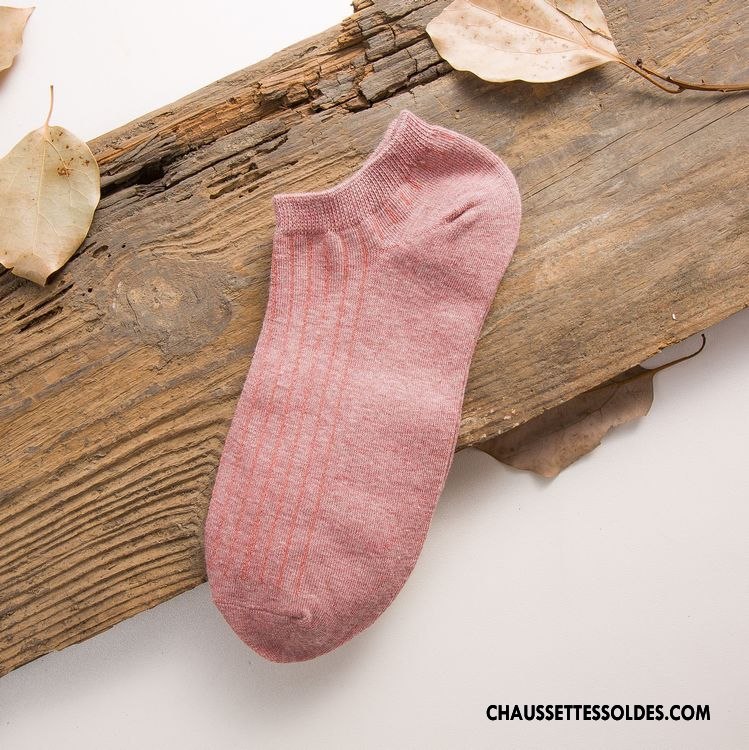 Chaussette Basse Femme Haute Qualité Chaussette Basse Coupée Le Nouveau Pure Bleu