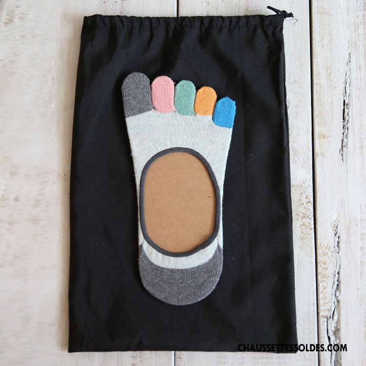 Chaussette Basse Femme Invisible Couleur 100% Coton Coloré