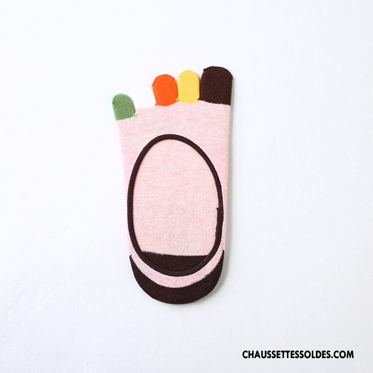 Chaussette Basse Femme Invisible Couleur 100% Coton Coloré