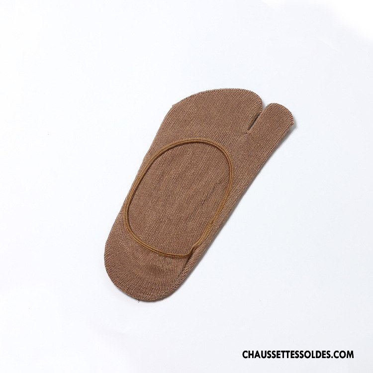 Chaussette Basse Femme Invisible Dame Vert