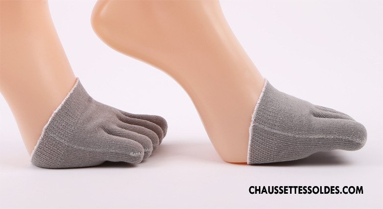 Chaussette Basse Femme Invisible Milieu Sandales Derbies Rose Clair