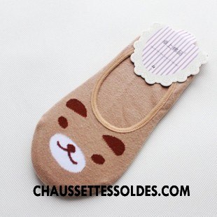 Chaussette Basse Femme Invisible Ultra Chaussettes En Coton Chaussette Basse Coupée Dame Matelassé Blanc Clair