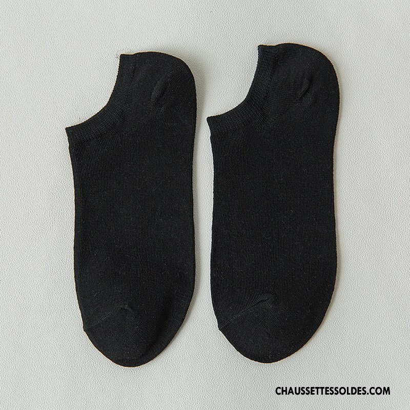 Chaussette Basse Femme Le Nouveau 100% Coton Art Été Dame Courte Couleurs De Bonbons Jaune