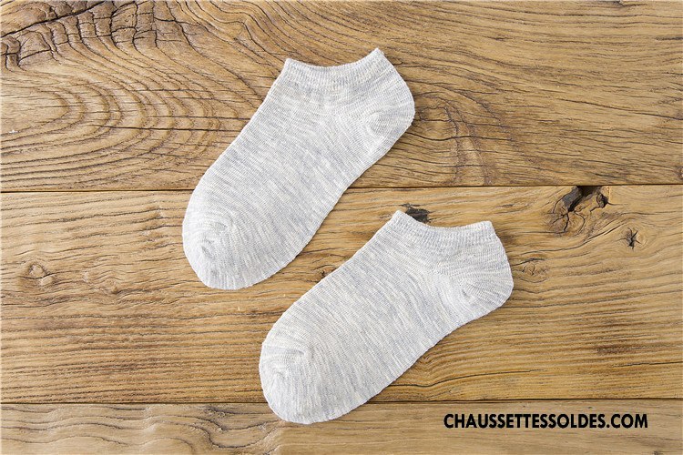 Chaussette Basse Femme Le Nouveau 100% Coton Chaussette Basse Coupée Style National Coton Bio Matelassé Violet Clair