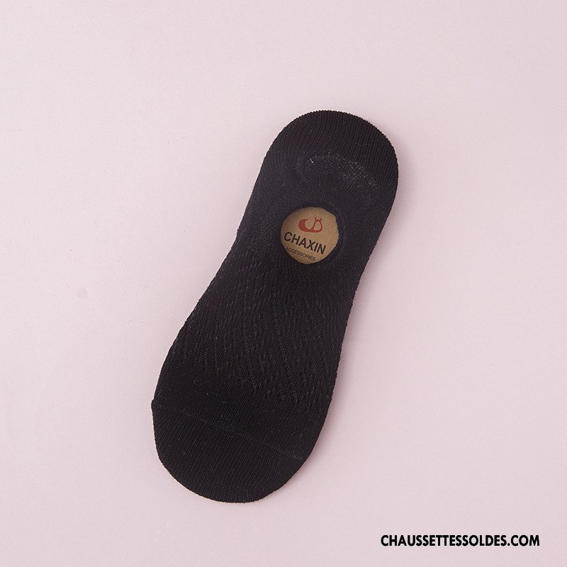 Chaussette Basse Femme Le Nouveau 100% Coton Dame Engrener Chaussettes En Coton Confortable Bleu Clair Clair