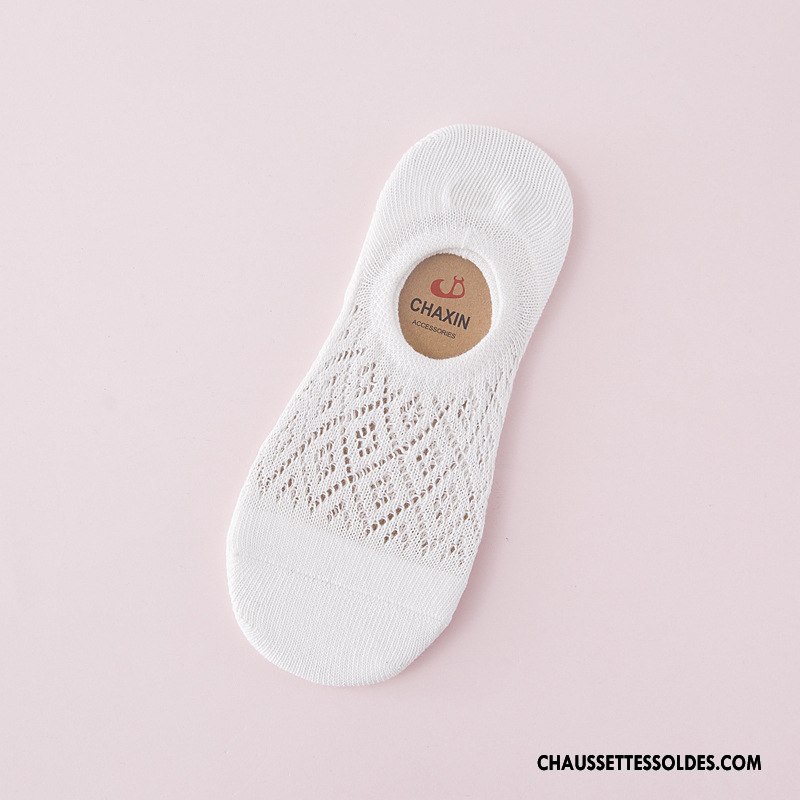Chaussette Basse Femme Le Nouveau 100% Coton Dame Engrener Chaussettes En Coton Confortable Bleu Clair Clair