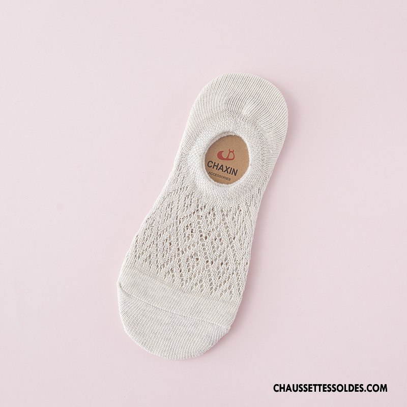 Chaussette Basse Femme Le Nouveau 100% Coton Dame Engrener Chaussettes En Coton Confortable Bleu Clair Clair