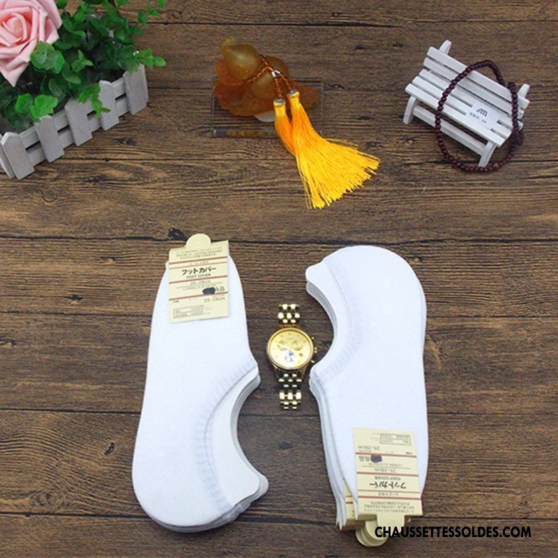 Chaussette Basse Femme Le Nouveau Absorber La Sueur Silicone Invisible Chaussettes En Coton Dame Bleu Clair