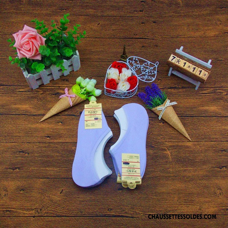 Chaussette Basse Femme Le Nouveau Absorber La Sueur Silicone Invisible Chaussettes En Coton Dame Bleu Clair