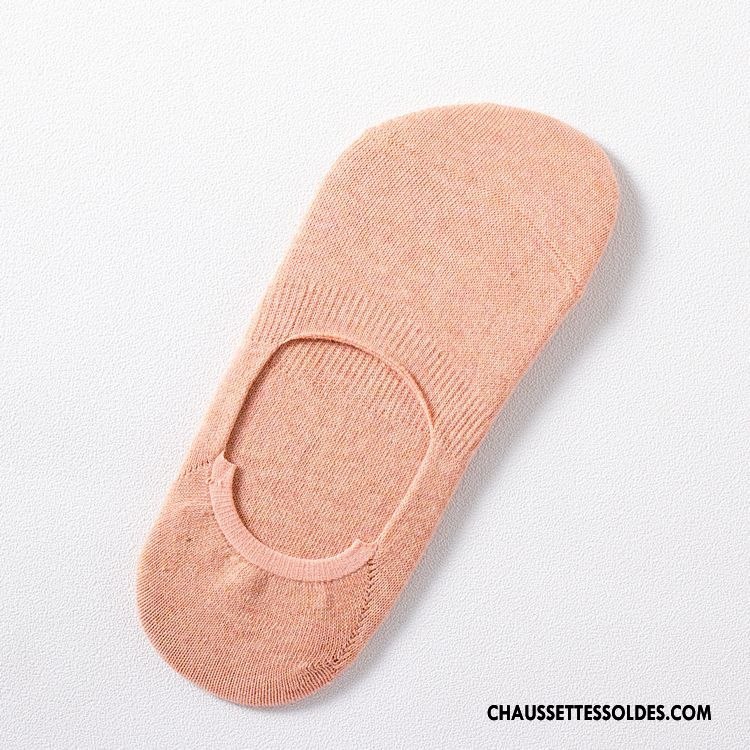 Chaussette Basse Femme Manuel Chaussettes En Coton Le Nouveau Anti-off Dame Chaussette Basse Coupée Bordeaux