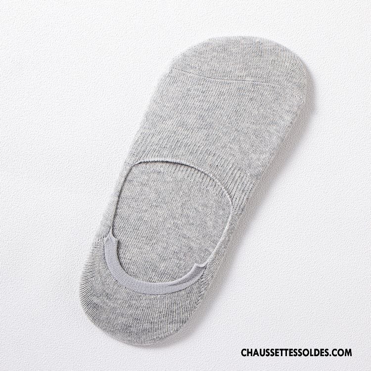 Chaussette Basse Femme Manuel Chaussettes En Coton Le Nouveau Anti-off Dame Chaussette Basse Coupée Bordeaux
