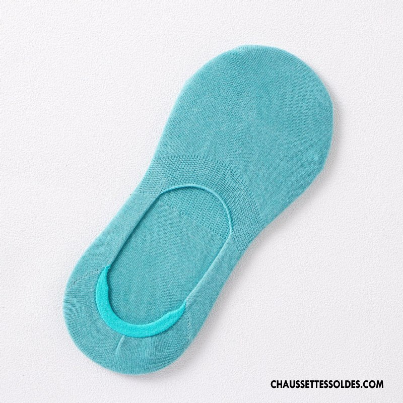 Chaussette Basse Femme Manuel Nouvelles Arrivées Dame 100% Coton Chaussette Basse Coupée Pure Violet Clair