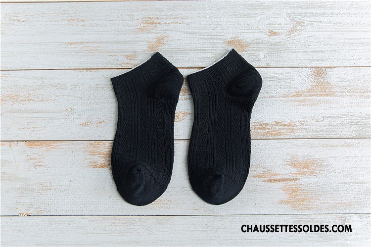 Chaussette Basse Femme Nouvelles Arrivées Fleurs Été Printemps Chaussette Basse Coupée 100% Coton