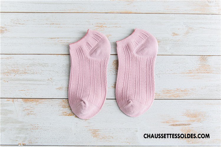 Chaussette Basse Femme Nouvelles Arrivées Fleurs Été Printemps Chaussette Basse Coupée 100% Coton