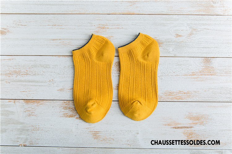 Chaussette Basse Femme Nouvelles Arrivées Fleurs Été Printemps Chaussette Basse Coupée 100% Coton