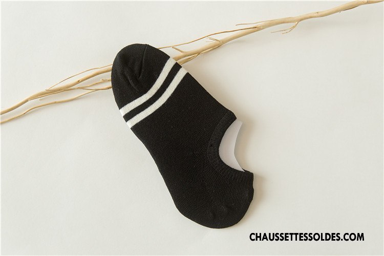 Chaussette Basse Femme Printemps Frais Kaki Matelassé Chaussette Courte Plaine