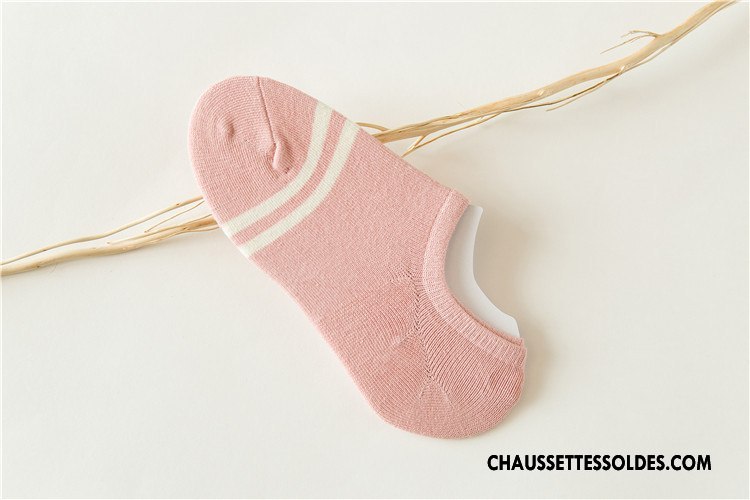 Chaussette Basse Femme Printemps Frais Kaki Matelassé Chaussette Courte Plaine