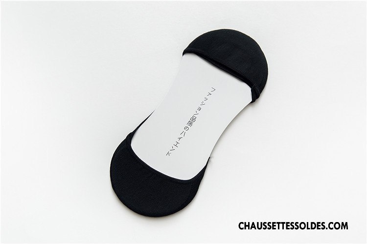 Chaussette Basse Femme Printemps Nouvelles Arrivées Été Silicone Coton Dame Rose