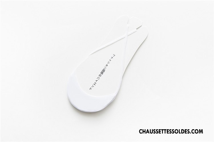 Chaussette Basse Femme Printemps Soie De Glace Invisible Pas De Traces Dame Bretelle Noir