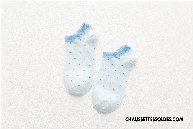 Chaussette Basse Femme Printemps Été Frais Le Nouveau Chaussette Basse Coupée Chaussettes En Coton Couleurs De Bonbons Jaune