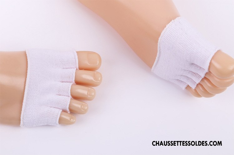 Chaussette Basse Femme Printemps Été Sandales Confortable Le Nouveau Cinq Doigts Gris