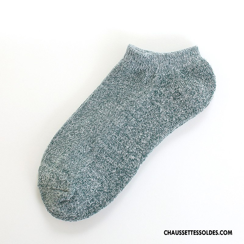 Chaussette Basse Femme Renforcé Plus De Velours Chaussette Courte Thermiques Le Nouveau 100% Coton Bordeaux Pure