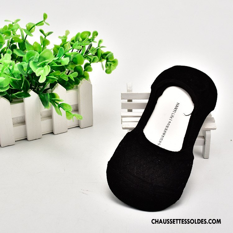 Chaussette Basse Femme Respirant Absorber La Sueur Invisible Le Nouveau Chaussettes En Coton Printemps Pure Violet