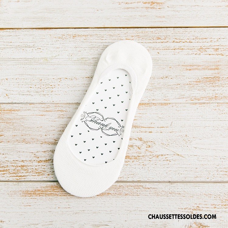 Chaussette Basse Femme Section Mince Absorber La Sueur Chaussette Basse Coupée Antidérapant Respirant Silicone Pure Marron / Brun