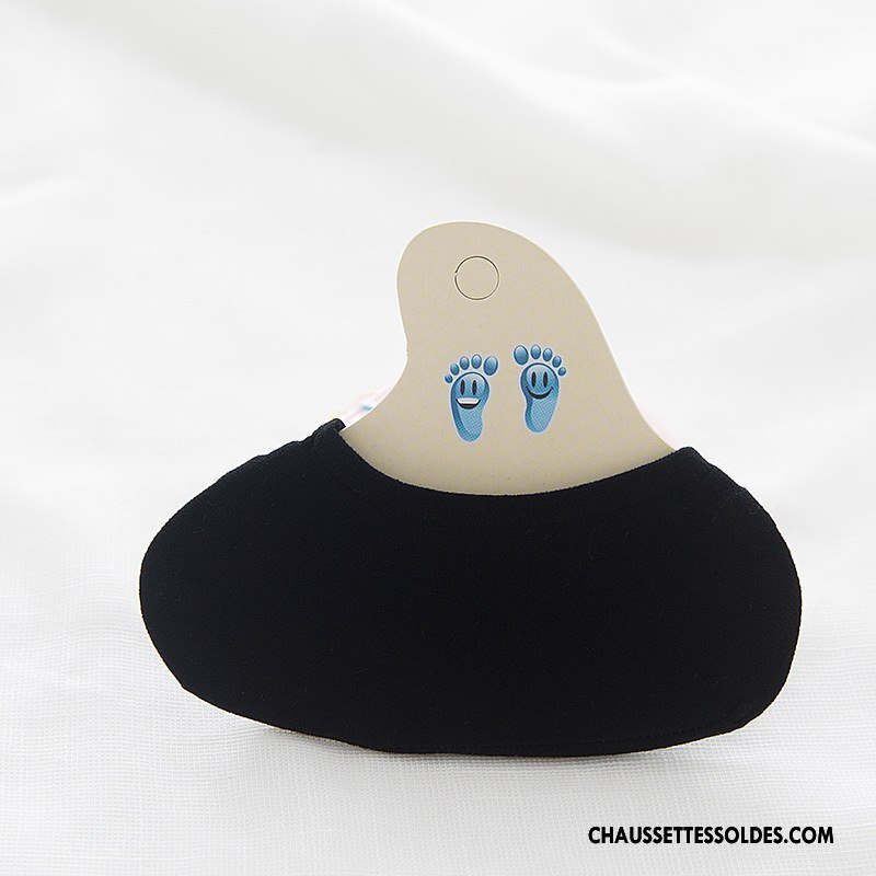 Chaussette Basse Femme Silicone Antidérapant Invisible Chaussette Basse Coupée Couleurs De Bonbons Bleu Clair