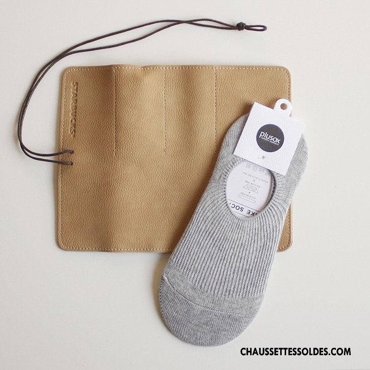 Chaussette Basse Femme Silicone Haute Qualité 100% Coton Matelassé Chaussette Basse Coupée Antidérapant Pure